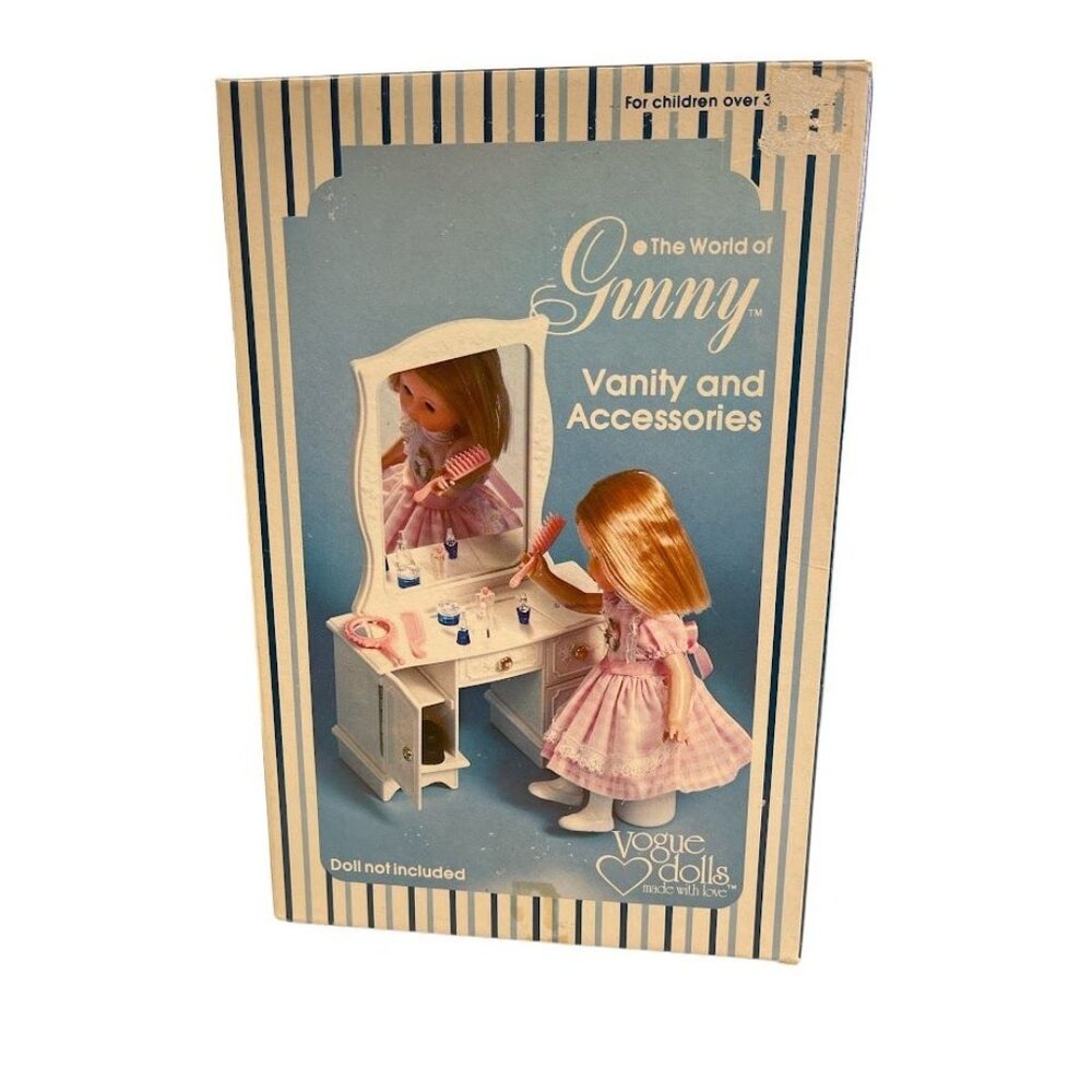 Vintage 1978 VOGUE DOLLS World of Ginny Vanity & Accessories